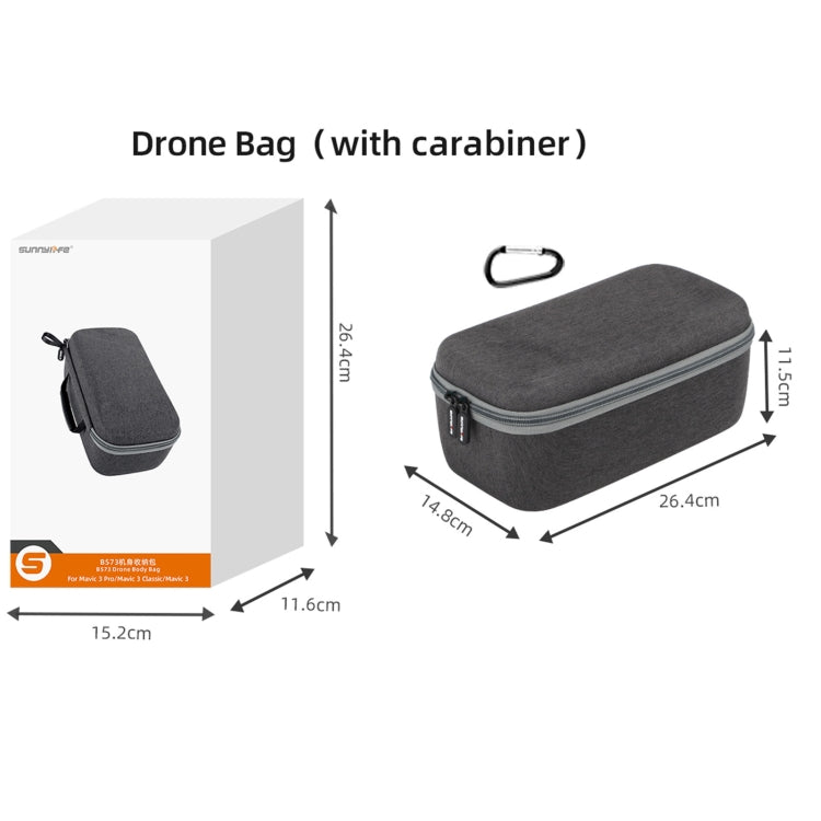 حقيبة تخزين يدوية من Sunnylife، لطائرة DJI Mavic 3 Classic / 3 بدون طيار