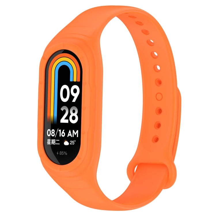 سوار ساعة بديل من السيليكون المتكامل، لساعة Xiaomi Mi Band 8