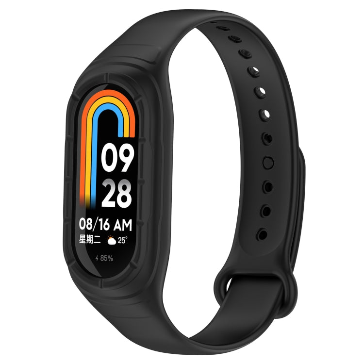 سوار ساعة بديل من السيليكون المتكامل، لساعة Xiaomi Mi Band 8