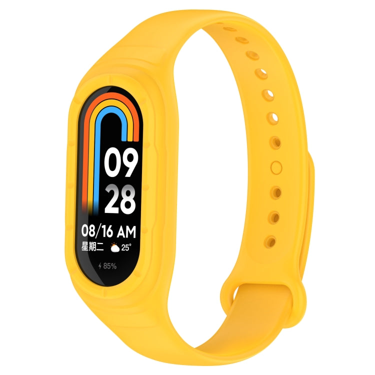 سوار ساعة بديل من السيليكون المتكامل، لساعة Xiaomi Mi Band 8