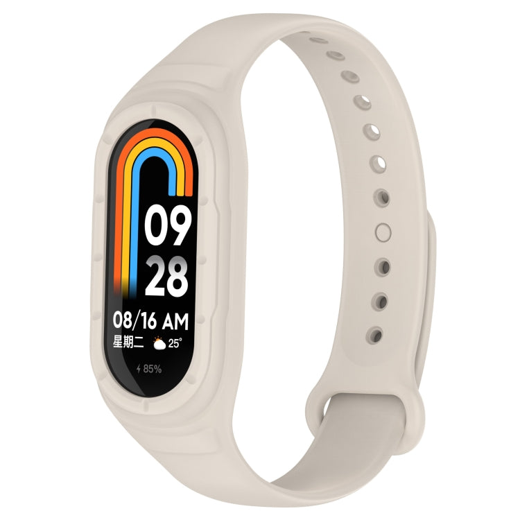 سوار ساعة بديل من السيليكون المتكامل، لساعة Xiaomi Mi Band 8