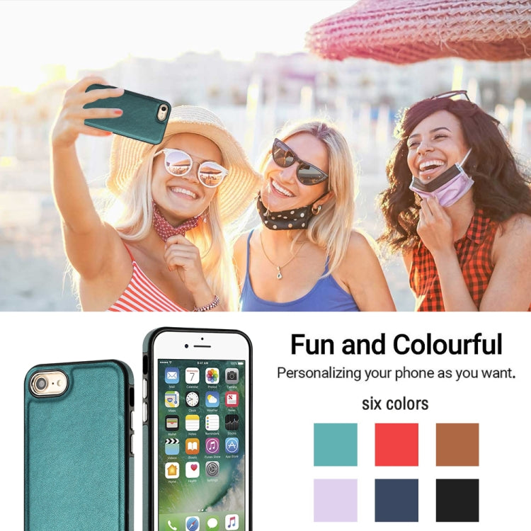 Leather Texture Full Coverage Phone Case, For iPhone SE 2022 / 6 / 7 / 8 / SE 2020, For iPhone 13 Pro Max, For iPhone 13 Pro, For iPhone 13, For iPhone 12, For iPhone 12 Pro Max, For iPhone 11 Pro Max, For iPhone 11
