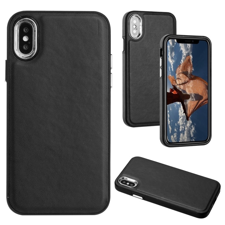 جراب هاتف بتغطية كاملة من الجلد، مناسب لأجهزة iPhone 11 Pro وiPhone X / XS وiPhone XR وiPhone XS Max وiPhone 6s Plus / 7 Plus / 8 Plus