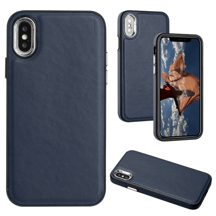 جراب هاتف بتغطية كاملة من الجلد، مناسب لأجهزة iPhone 11 Pro وiPhone X / XS وiPhone XR وiPhone XS Max وiPhone 6s Plus / 7 Plus / 8 Plus