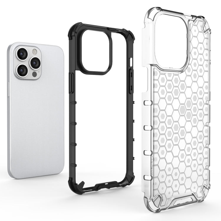 جراب هاتف Honeycomb، لهاتف iPhone 15 Pro Max، وiPhone 15 Pro، وiPhone 15 Plus، وiPhone 15