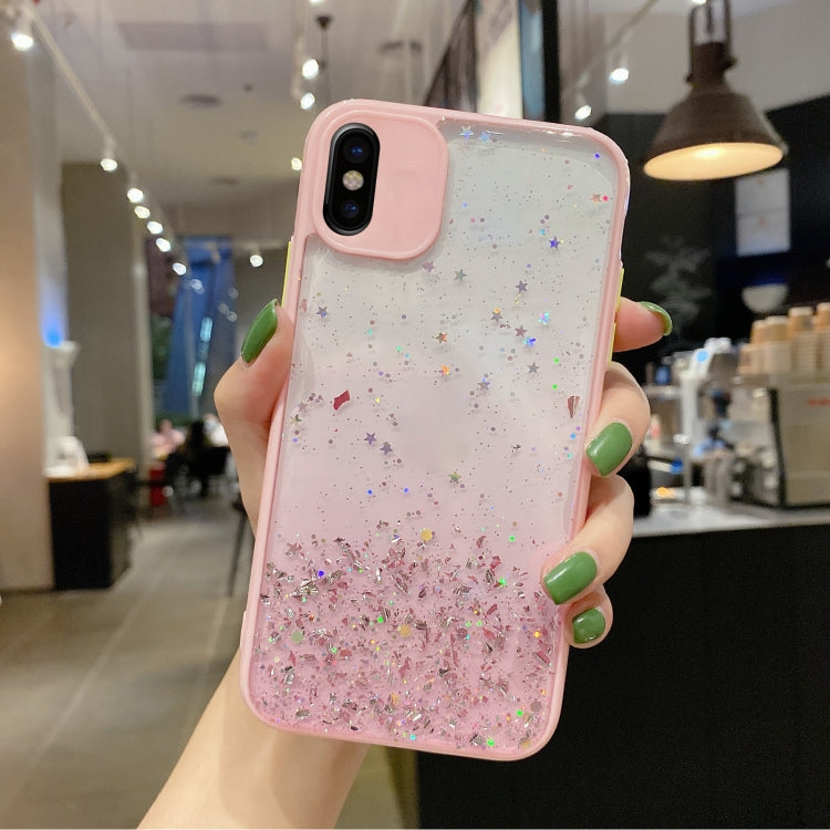 Starry Gradient Glitter Powder TPU Phone Case, For iPhone 12, For iPhone 12 Pro Max, For iPhone 12 Pro, For iPhone 12 mini, For iPhone 11 Pro Max, For iPhone 11, For iPhone 11 Pro, For iPhone XS / X