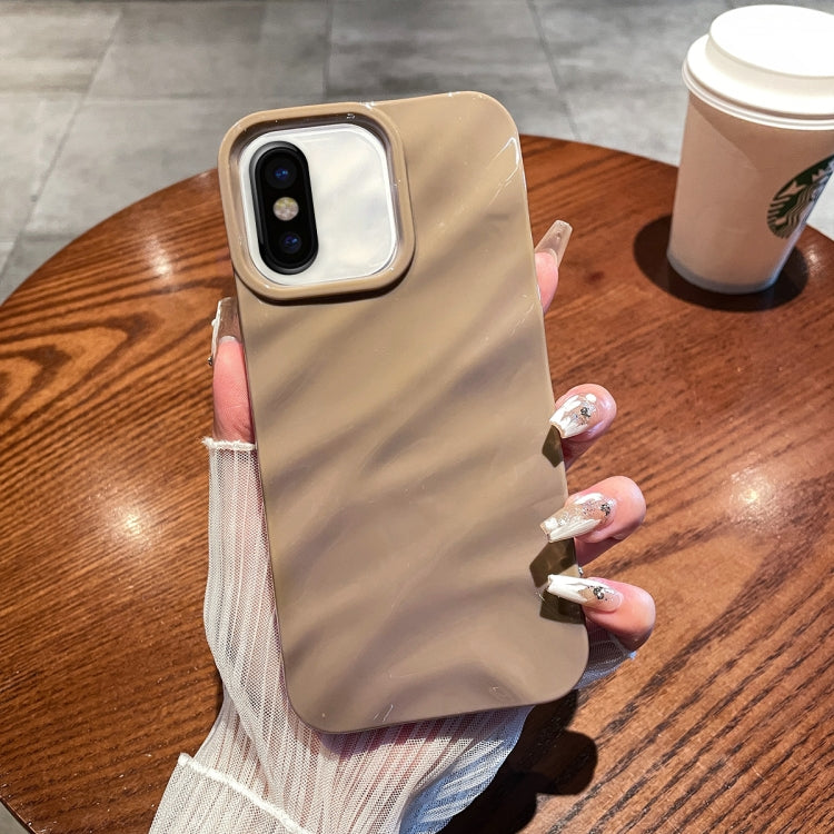 Solid Color Wave Texture TPU Phone Case, For iPhone 11, For iPhone X / XS, For iPhone XR, For iPhone XS Max