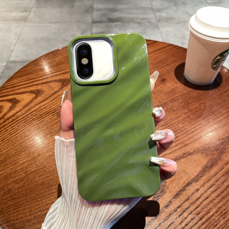 Solid Color Wave Texture TPU Phone Case, For iPhone 11, For iPhone X / XS, For iPhone XR, For iPhone XS Max
