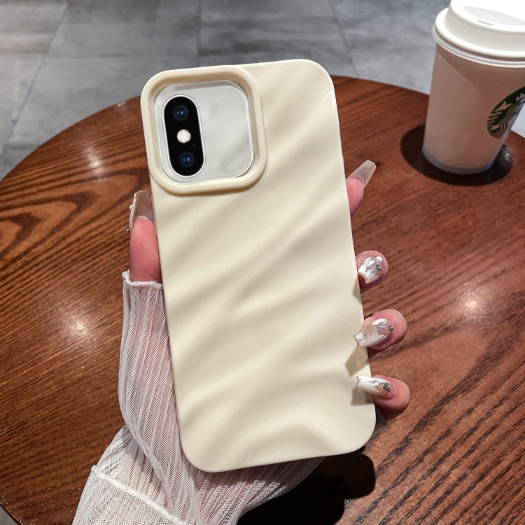 Solid Color Wave Texture TPU Phone Case, For iPhone 11, For iPhone X / XS, For iPhone XR, For iPhone XS Max