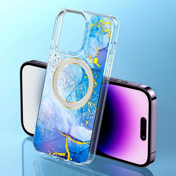 جراب هاتف IMD Marble Magsafe مزدوج الجوانب، مناسب لأجهزة iPhone 13 Pro Max، وiPhone 15، وiPhone 13 Pro، وiPhone 13، وiPhone 12، وiPhone 12 Pro Max