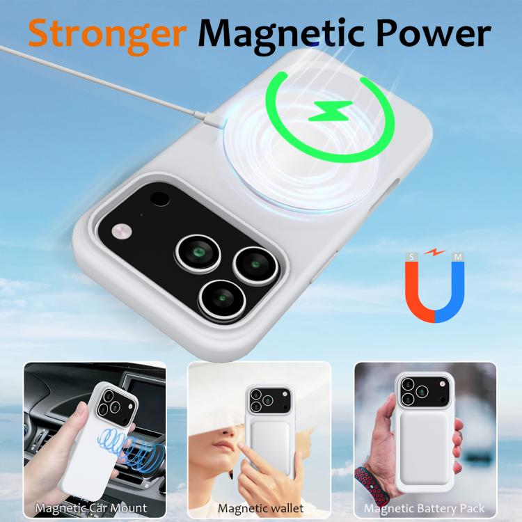 جراب هاتف ماج سيف من السيليكون المقاوم للصدمات، مناسب لأجهزة iPhone 16e وiPhone 16 Pro Max وiPhone 16 Pro وiPhone 16 Plus وiPhone 16