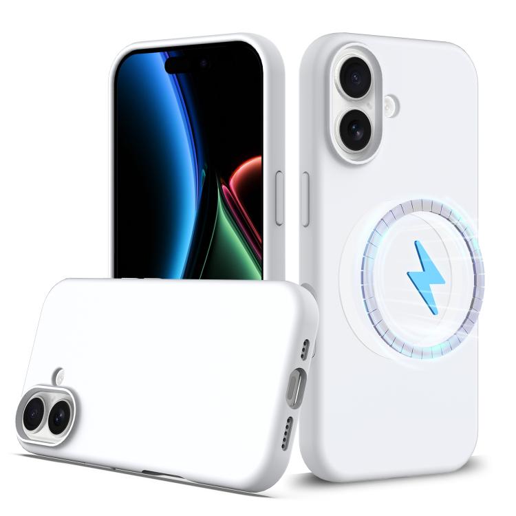 جراب هاتف ماج سيف من السيليكون المقاوم للصدمات، مناسب لأجهزة iPhone 16e وiPhone 16 Pro Max وiPhone 16 Pro وiPhone 16 Plus وiPhone 16