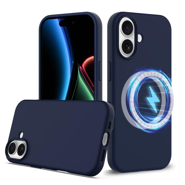 جراب هاتف ماج سيف من السيليكون المقاوم للصدمات، مناسب لأجهزة iPhone 16e وiPhone 16 Pro Max وiPhone 16 Pro وiPhone 16 Plus وiPhone 16