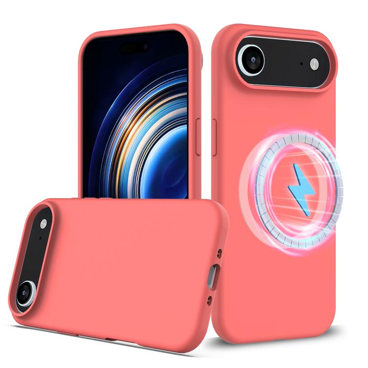 جراب هاتف ماج سيف من السيليكون المقاوم للصدمات، مناسب لأجهزة iPhone 16e وiPhone 16 Pro Max وiPhone 16 Pro وiPhone 16 Plus وiPhone 16