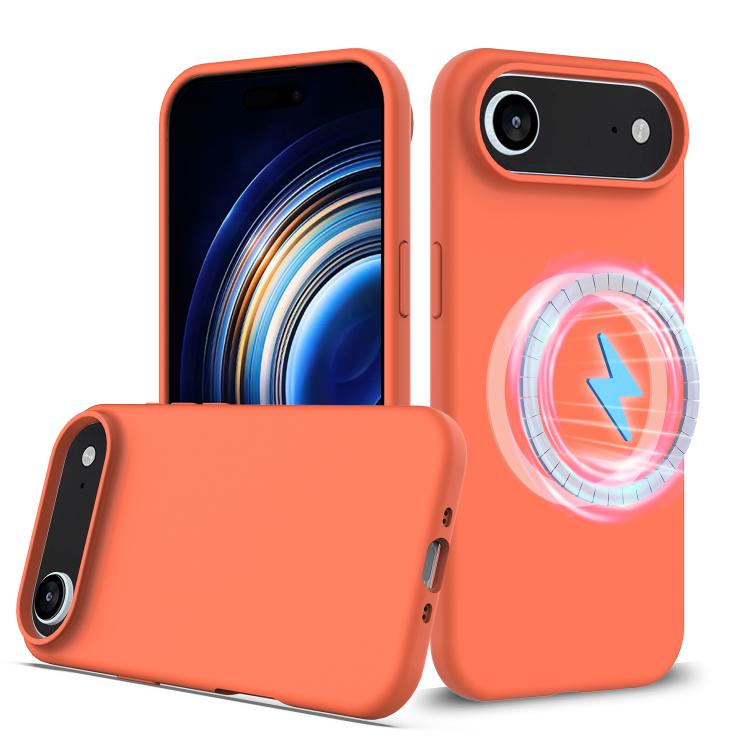 جراب هاتف ماج سيف من السيليكون المقاوم للصدمات، مناسب لأجهزة iPhone 16e وiPhone 16 Pro Max وiPhone 16 Pro وiPhone 16 Plus وiPhone 16