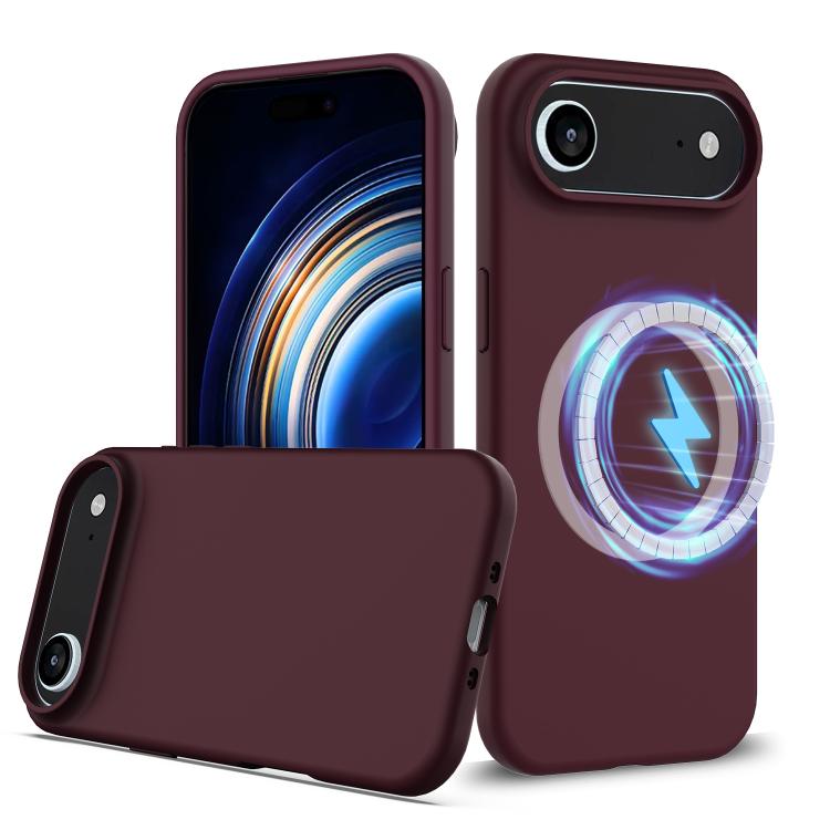 جراب هاتف ماج سيف من السيليكون المقاوم للصدمات، مناسب لأجهزة iPhone 16e وiPhone 16 Pro Max وiPhone 16 Pro وiPhone 16 Plus وiPhone 16