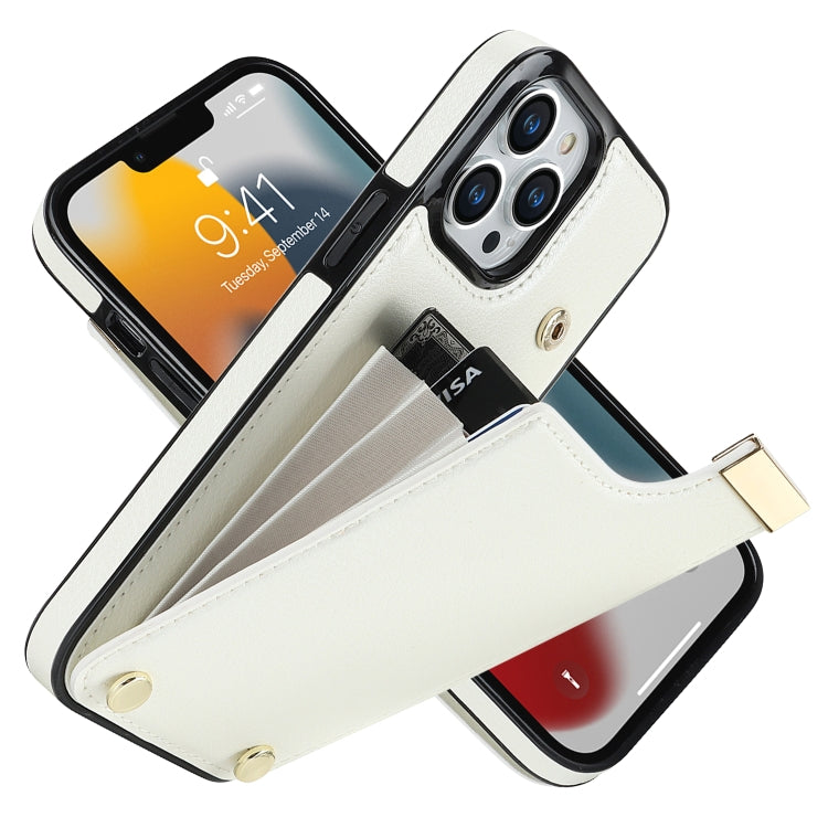 Metal Buckle Card Slots Phone Case, For iPhone 14 Pro, For iPhone 14 Pro Max, For iPhone SE 2022 / 2020 / 8 / 7, For iPhone 13 Pro Max, For iPhone 13 Pro, For iPhone 12 / 12 Pro, For iPhone 12 Pro Max, For iPhone 11 Pro Max