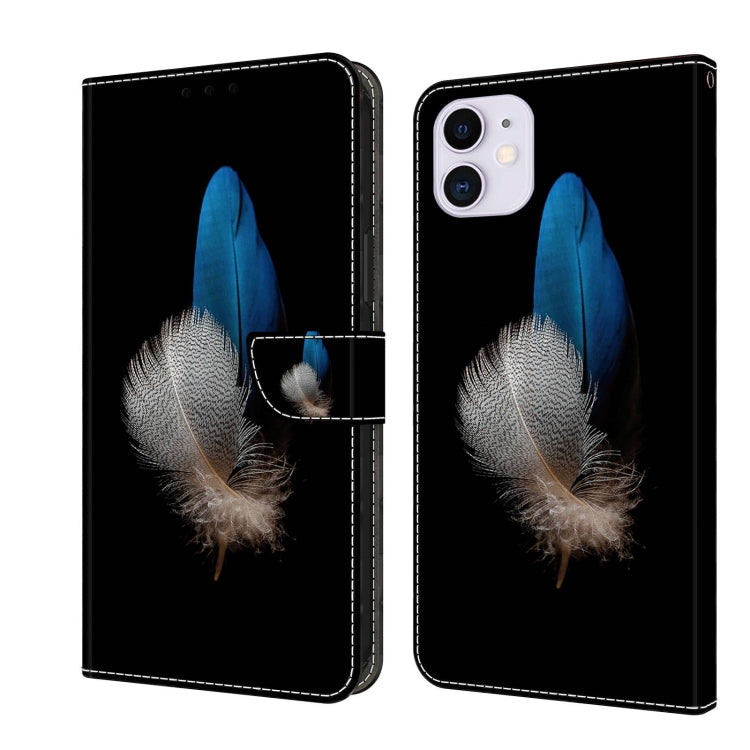 Crystal 3D Shockproof Protective Leather Phone Case, For iPhone 11 Pro Max, For iPhone 11