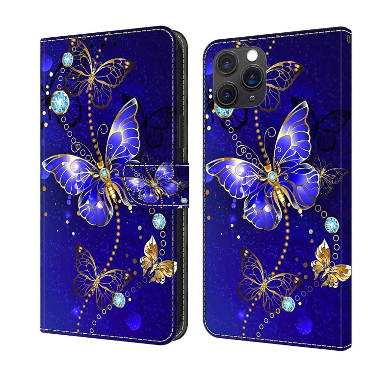 Crystal 3D Shockproof Protective Leather Phone Case, For iPhone 11 Pro Max, For iPhone 11