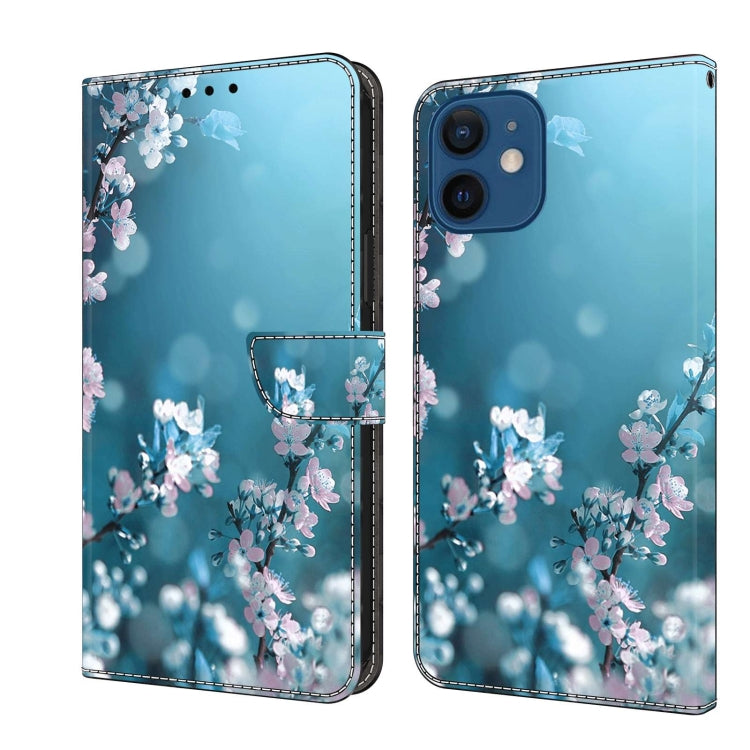 Crystal 3D Shockproof Protective Leather Phone Case, For iPhone 12 mini / 13 mini, For iPhone 12 / 12 Pro