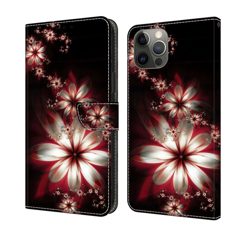Crystal 3D Shockproof Protective Leather Phone Case, For iPhone 12 mini / 13 mini, For iPhone 12 / 12 Pro
