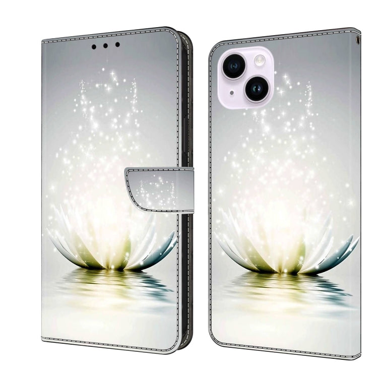 Crystal 3D Shockproof Protective Leather Phone Case, For iPhone 14 Plus, For iPhone 15 Pro Max