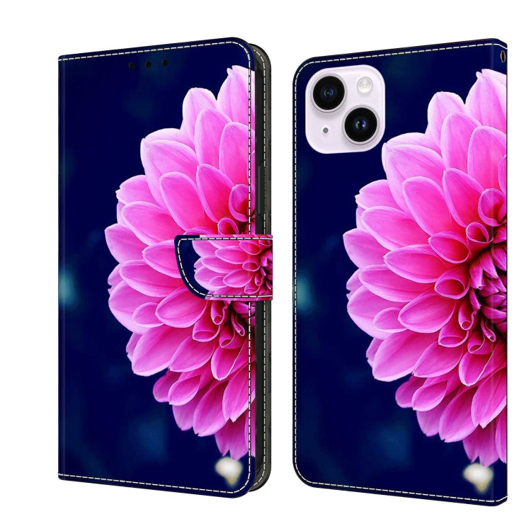 Crystal 3D Shockproof Protective Leather Phone Case, For iPhone 14 Plus, For iPhone 15 Pro Max
