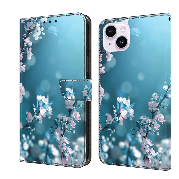Crystal 3D Shockproof Protective Leather Phone Case, For iPhone 14 Plus, For iPhone 15 Pro Max