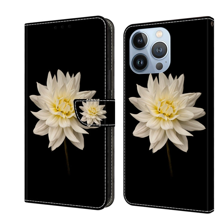 Crystal 3D Shockproof Protective Leather Phone Case, For iPhone 14 Pro Max, For iPhone 15