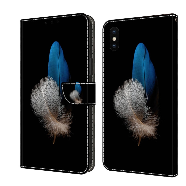 Crystal 3D Shockproof Protective Leather Phone Case, For iPhone 11 Pro, For iPhone X / XS