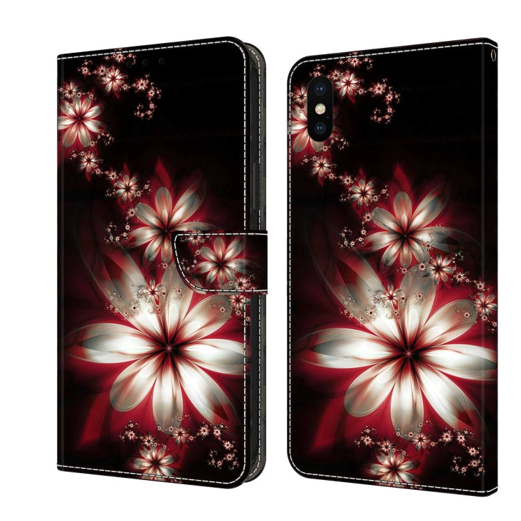 Crystal 3D Shockproof Protective Leather Phone Case, For iPhone 11 Pro, For iPhone X / XS