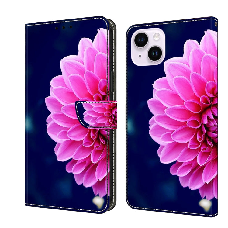 Crystal 3D Shockproof Protective Leather Phone Case, For iPhone 15 Plus, For iPhone 14 Pro