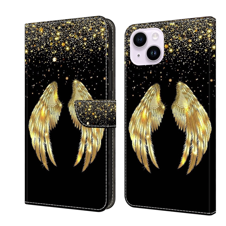 Crystal 3D Shockproof Protective Leather Phone Case, For iPhone 15 Plus, For iPhone 14 Pro