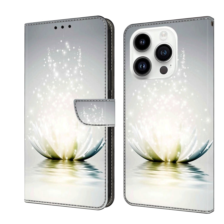Crystal 3D Shockproof Protective Leather Phone Case, For iPhone 15 Pro, For iPhone 13 / 14