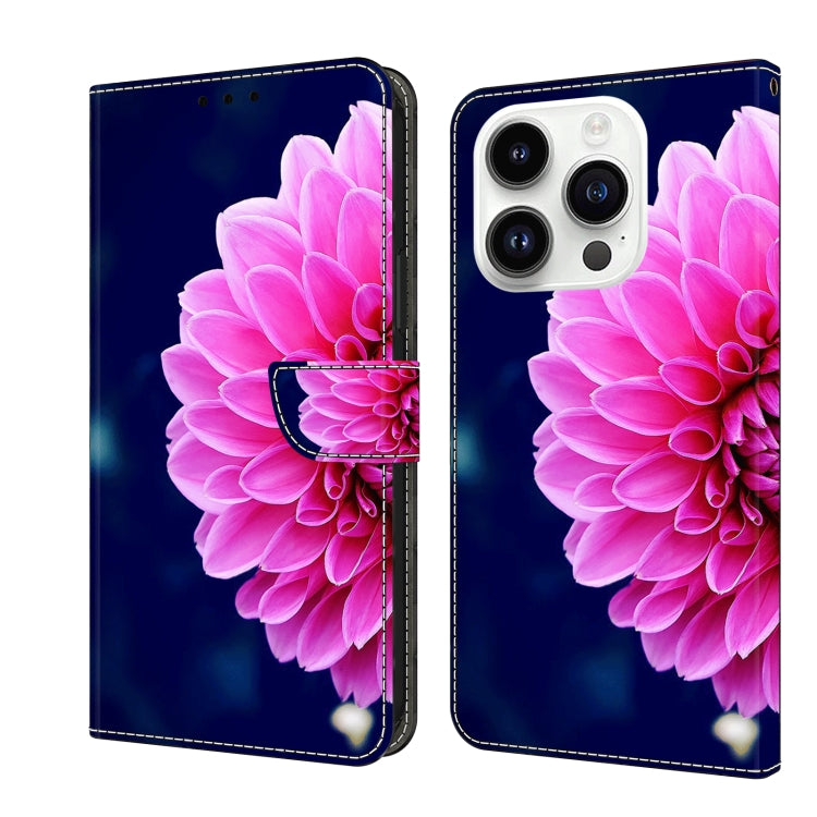Crystal 3D Shockproof Protective Leather Phone Case, For iPhone 15 Pro, For iPhone 13 / 14
