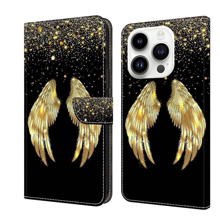 Crystal 3D Shockproof Protective Leather Phone Case, For iPhone 15 Pro, For iPhone 13 / 14