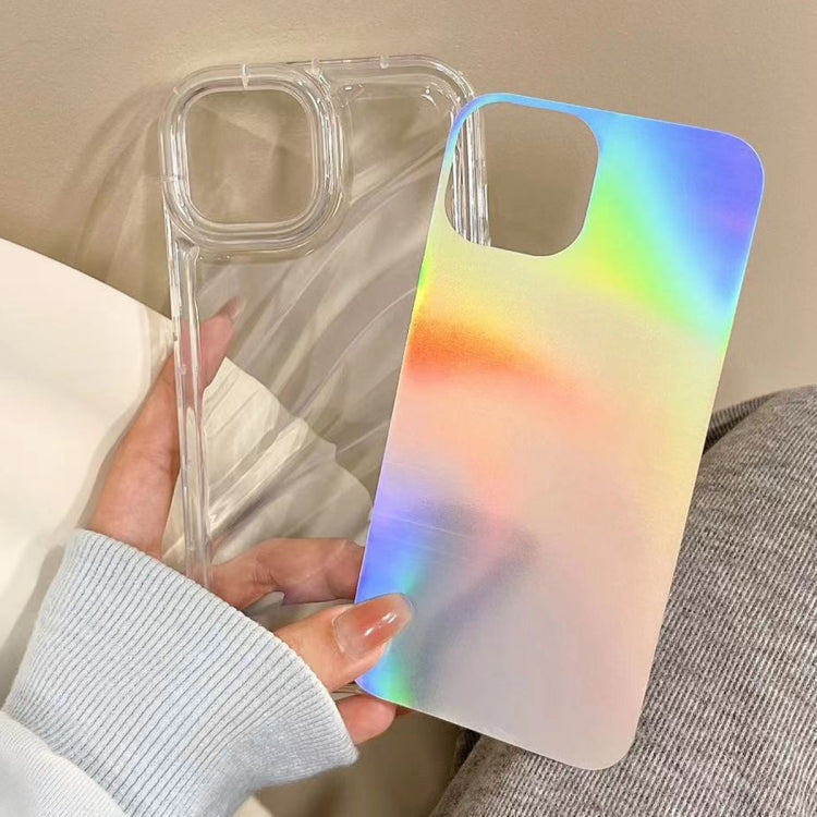 جراب هاتف TPU بموجات الترتر بالليزر، مناسب لآيفون 11، وآيفون 11 برو، وآيفون X / XS، وآيفون XR، وآيفون XS Max، وآيفون 8 بلس / 7 بلس