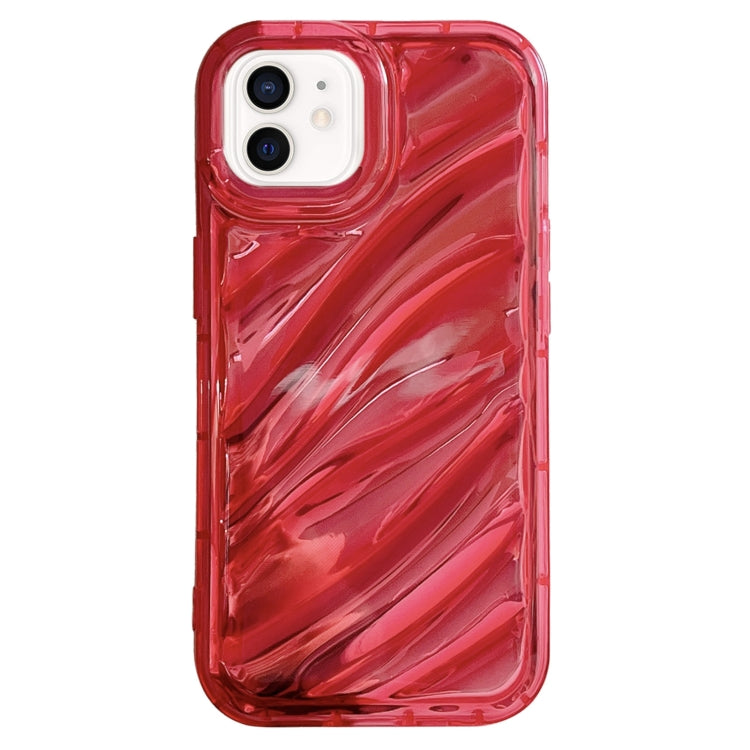 جراب هاتف TPU بموجات الترتر بالليزر، مناسب لآيفون 11، وآيفون 11 برو، وآيفون X / XS، وآيفون XR، وآيفون XS Max، وآيفون 8 بلس / 7 بلس