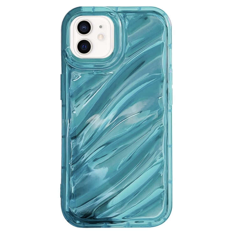 جراب هاتف TPU بموجات الترتر بالليزر، مناسب لآيفون 11، وآيفون 11 برو، وآيفون X / XS، وآيفون XR، وآيفون XS Max، وآيفون 8 بلس / 7 بلس