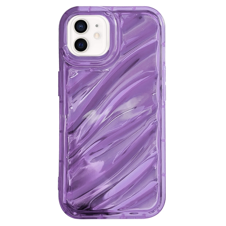 جراب هاتف TPU بموجات الترتر بالليزر، مناسب لآيفون 11، وآيفون 11 برو، وآيفون X / XS، وآيفون XR، وآيفون XS Max، وآيفون 8 بلس / 7 بلس