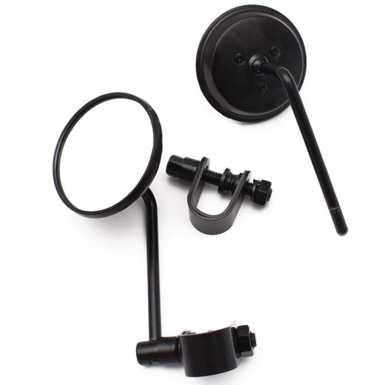 SF-127 Motorcycle Small Round Rearview Mirror Reversing Mirror, SF-127