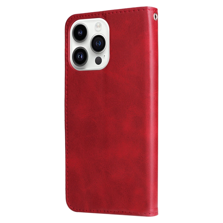 Fashion Calf Texture Zipper Leather Phone Case