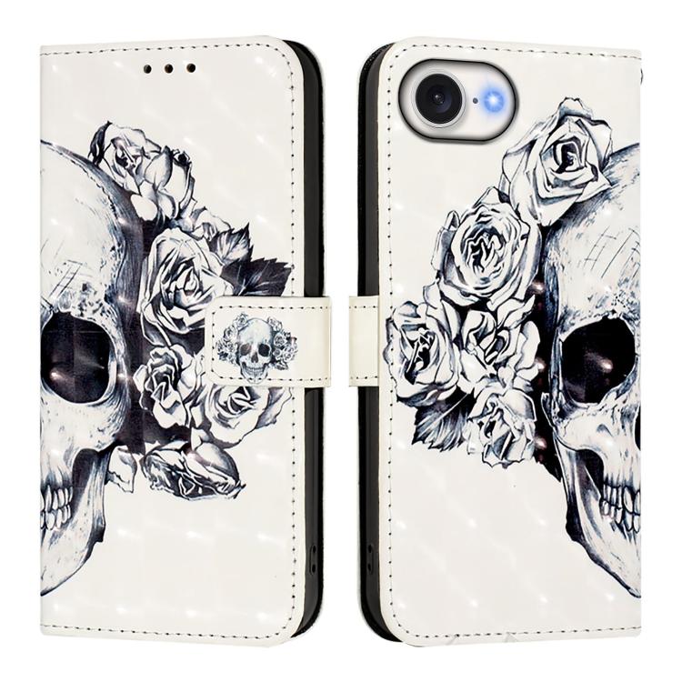 3D Painting Horizontal Flip Leather Phone Case