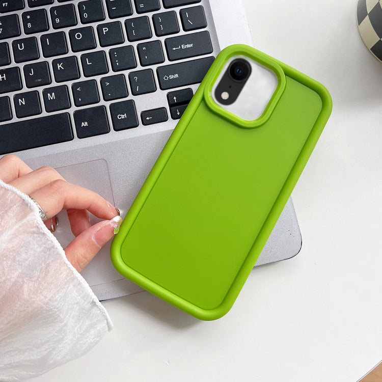 جراب هاتف TPU مقاوم للصدمات بإطار غير لامع، مناسب لأجهزة iPhone X / XS، iPhone XR، iPhone XS Max، iPhone 8 Plus / 7 Plus