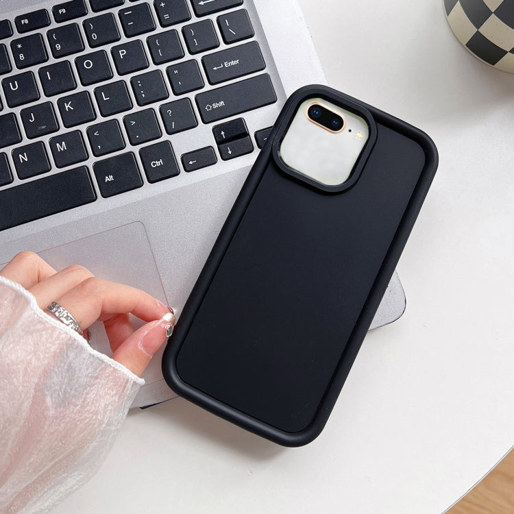 جراب هاتف TPU مقاوم للصدمات بإطار غير لامع، مناسب لأجهزة iPhone X / XS، iPhone XR، iPhone XS Max، iPhone 8 Plus / 7 Plus