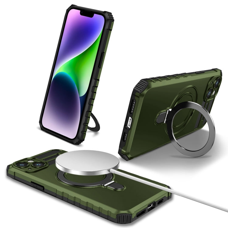 MagSafe Magnetic Holder Phone Case, For iPhone 15 Pro Max, For iPhone 15 Pro, For iPhone 15 Plus, For iPhone 15, For iPhone 14 Plus, For iPhone 14, For iPhone 14 Pro, For iPhone 14 Pro Max