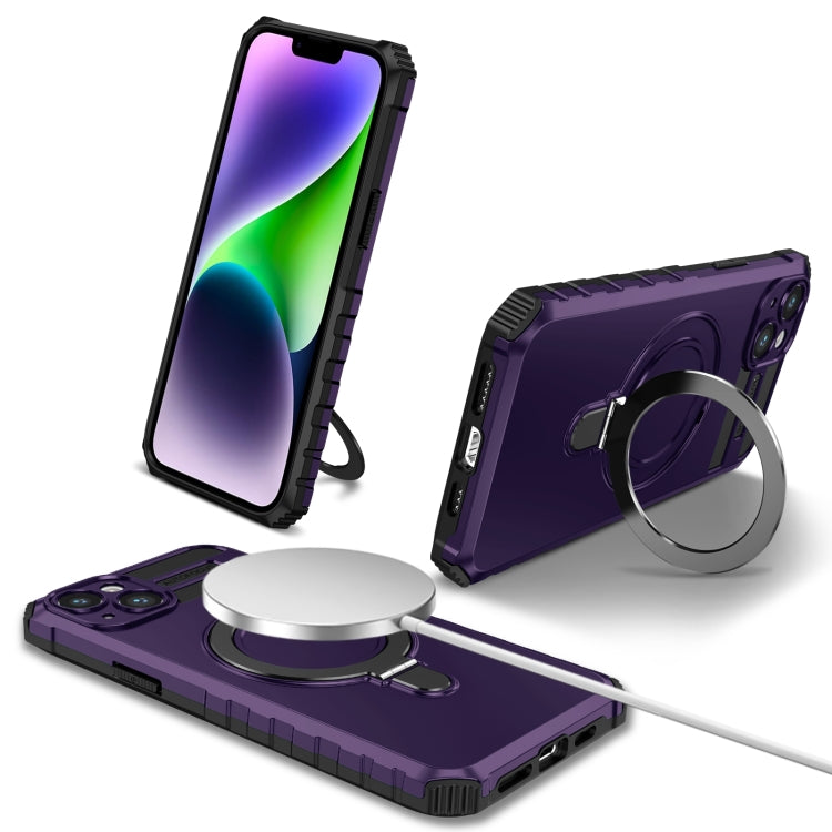 MagSafe Magnetic Holder Phone Case, For iPhone 15 Pro Max, For iPhone 15 Pro, For iPhone 15 Plus, For iPhone 15, For iPhone 14 Plus, For iPhone 14, For iPhone 14 Pro, For iPhone 14 Pro Max