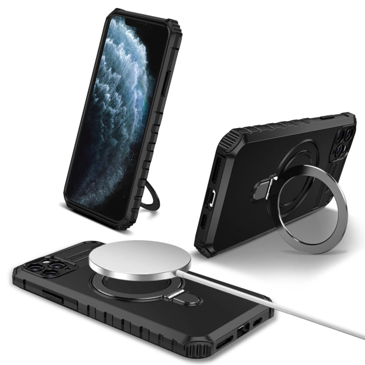 MagSafe Magnetic Holder Phone Case, For iPhone 13 Pro Max, For iPhone 13 Pro, For iPhone 13, For iPhone 12, For iPhone 12 Pro Max, For iPhone 12 Pro, For iPhone 11 Pro Max, For iPhone 11