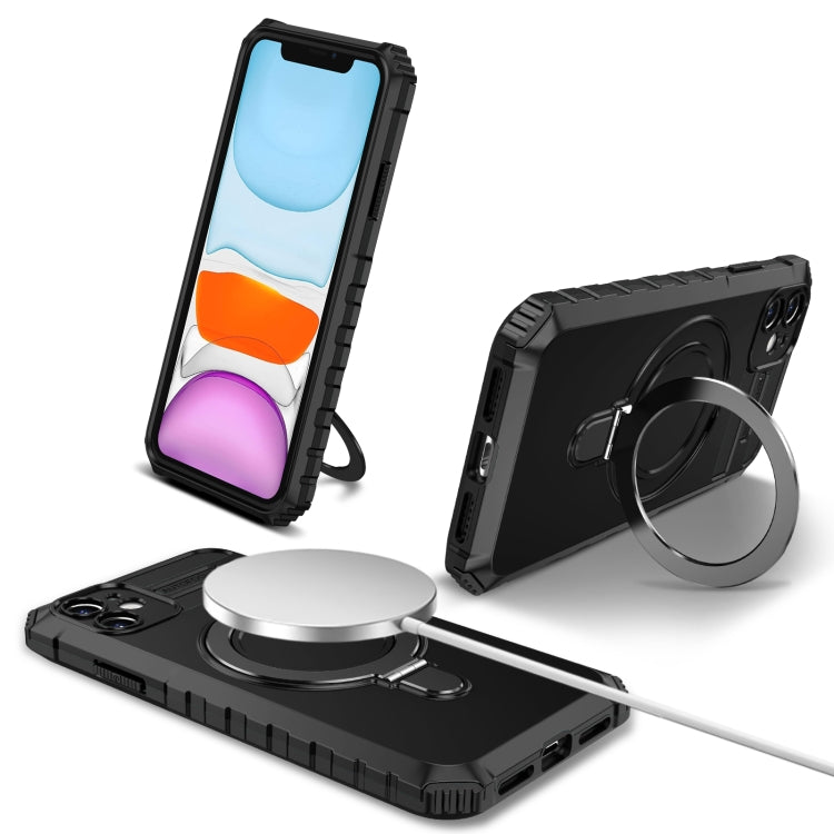 MagSafe Magnetic Holder Phone Case, For iPhone 13 Pro Max, For iPhone 13 Pro, For iPhone 13, For iPhone 12, For iPhone 12 Pro Max, For iPhone 12 Pro, For iPhone 11 Pro Max, For iPhone 11