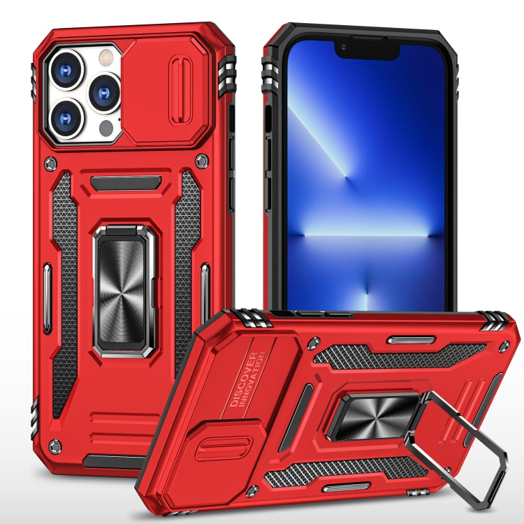 Armor PC + TPU Camera Shield Phone Case, For iPhone 16, For iPhone 15 Pro Max, For iPhone 15 Pro, For iPhone 15 Plus, For iPhone 15